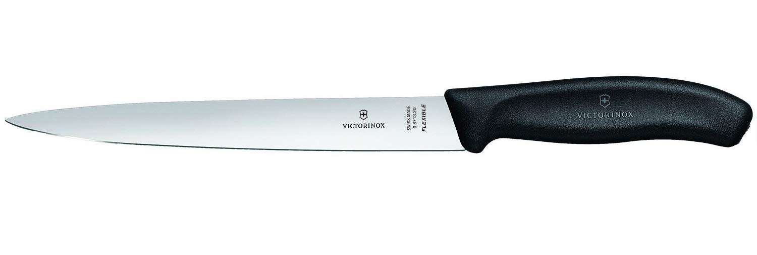 Victorinox 20 Cm Swiss Classic Filleting Knife With Flexible Blade In Blist
