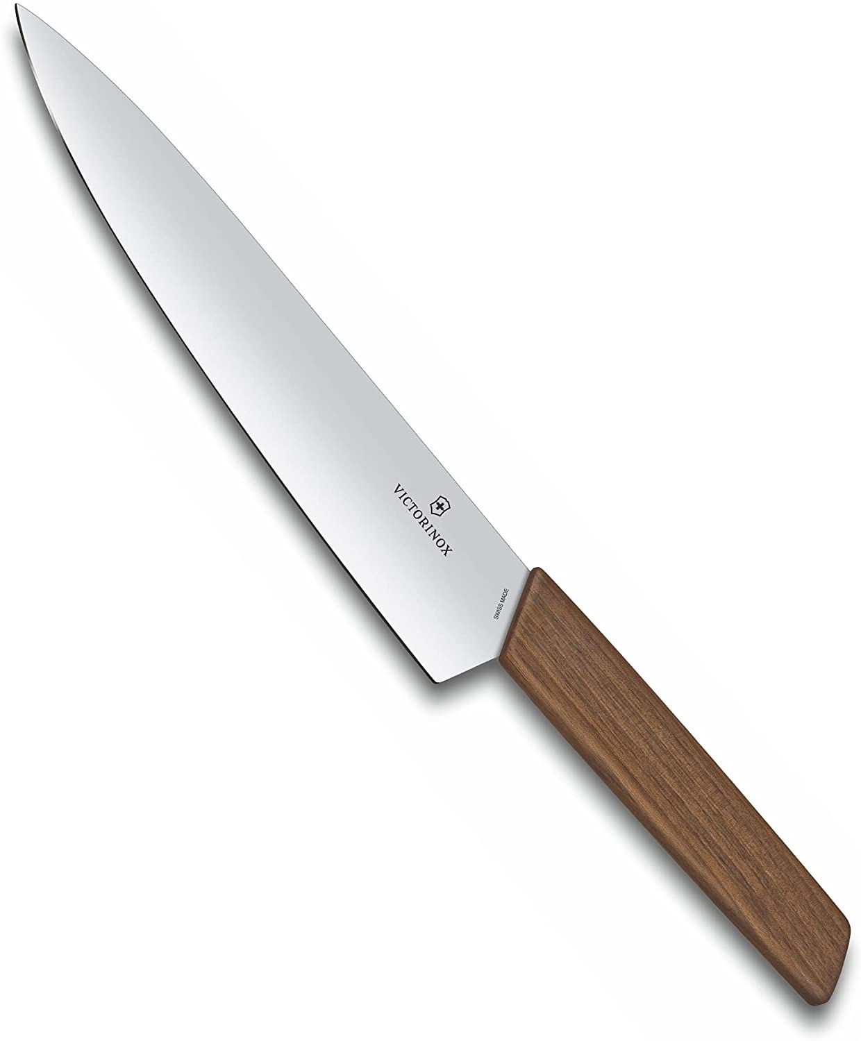 Victorinox Swiss Modern Carving Knife in Gift Box, 22 cm, Walnut