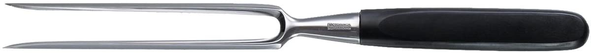 Victorinox Swiss Classic Carving Fork, 18 cm, Forged Stainless Steel, Rustproof, Dishwasher Safe, Black