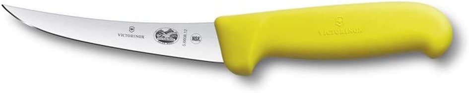 Victorinox Fibrox 5.6608.12 Kitchen Knife Boning Knife 12 cm Yellow