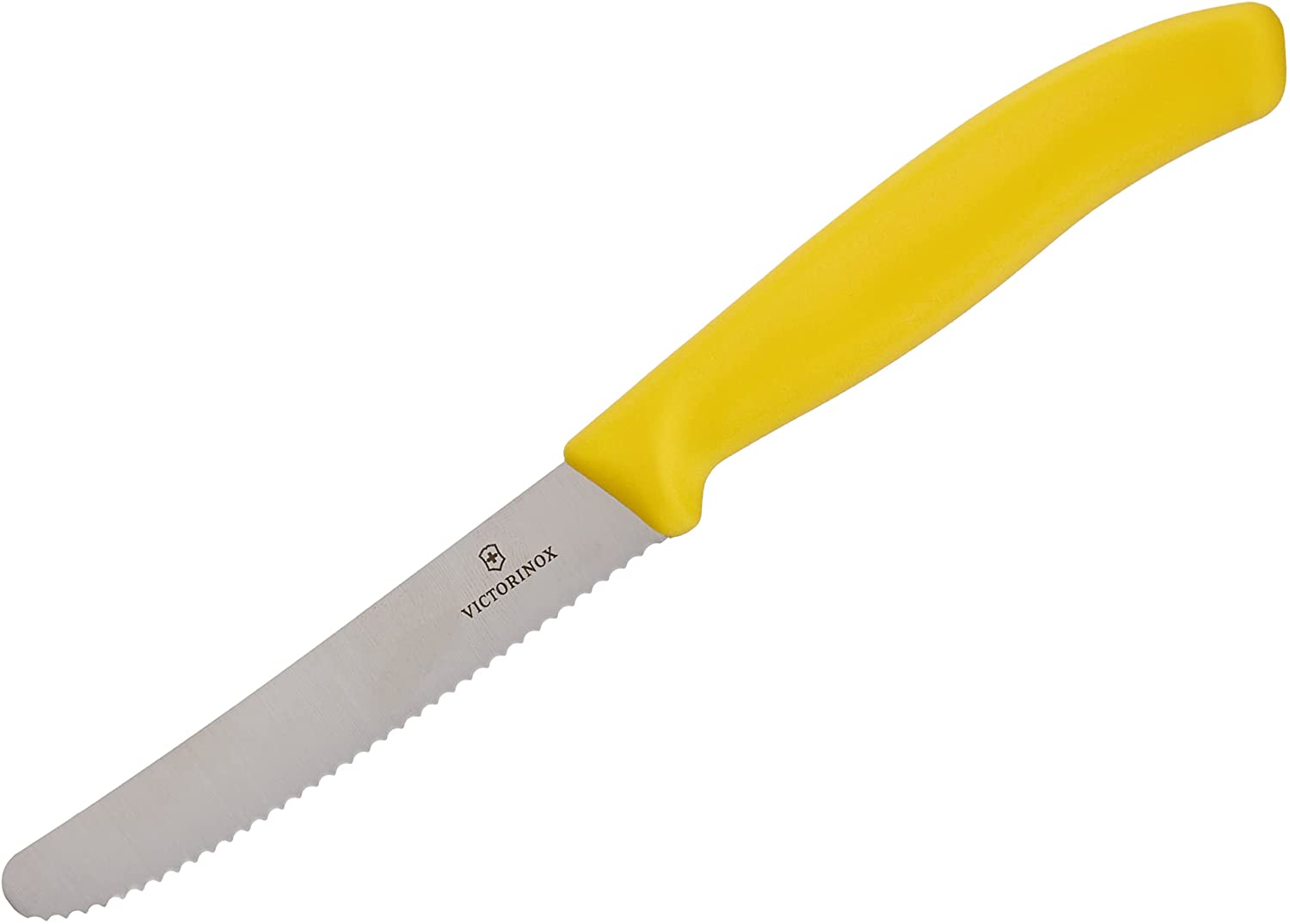 Victorinox Swiss Classic Kitchen Knives Set of 2 11 cm Extra Sharp Serrated Edge Ergonomic Dishwasher Safe