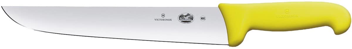 Victorinox Fibrox Kitchen Knife, Battle Knife, Extra Sharp Blade, Stainless Steel, Dishwasher Safe, Swissmade