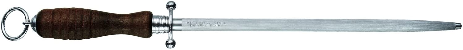 Victorinox Küchenstahl, Round, Brown, Mittelfeinzug 7,8330 27 CM rund braun Size:27 cm