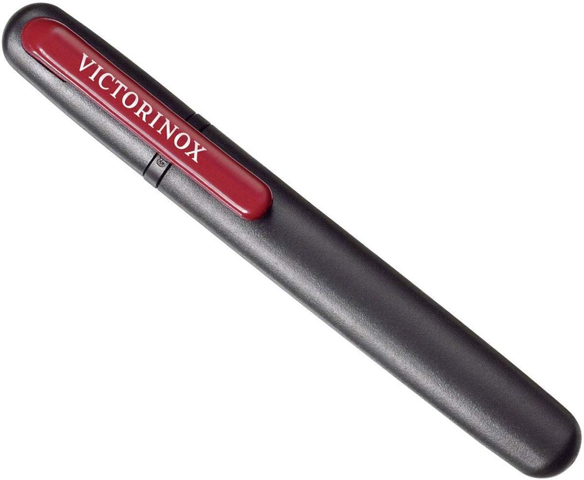 Victorinox 4.3323 Dual Knife Sharpener, Accessory, red