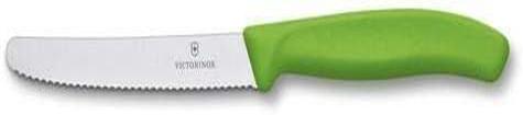 Victorinox Swiss Classic Kitchen Knives Set of 2 11 cm Extra Sharp Serrated Edge Ergonomic Dishwasher Safe