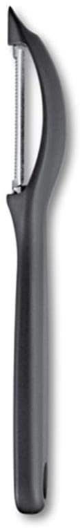 Victorinox Swiss Classic Universal Peeler, Fruit / Vegetable Peeler with Serrated and Double-Edged Blade, Red