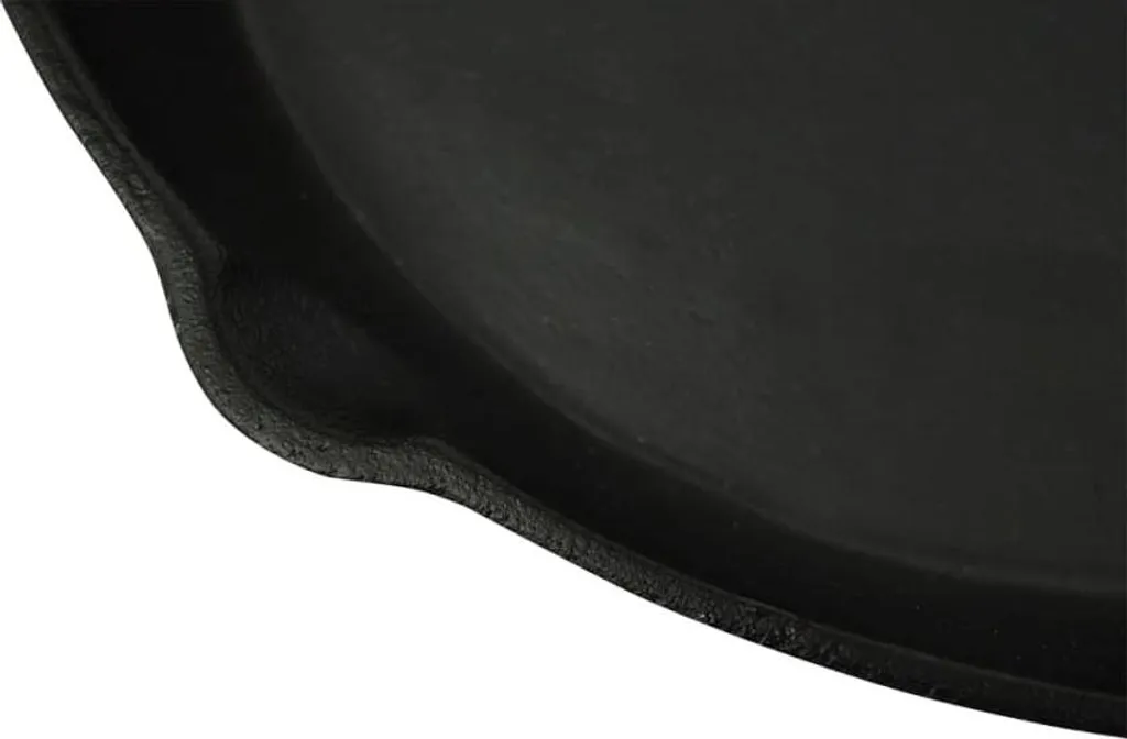 vidaXL Cast Iron Grill Pan 30 cm Round