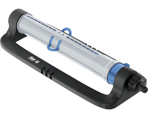 Square sprinkler for_q, 320m² with dirt-resistant swivel drive