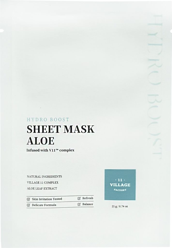 village 11 factory Village 11 Hydro Boost Sheet Mask Aloe 21 G