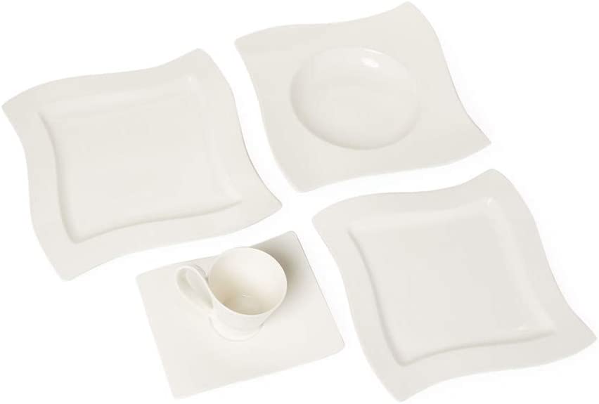 Villeroy & Boch Villeroy and Boch NewWave Antipasti Set, White, 58.5 x 39 x 33 cm