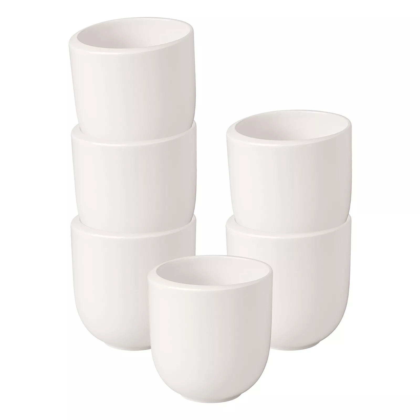 Villeroy & Boch Coffee Mug NewMoon White 320 ml Set of 6