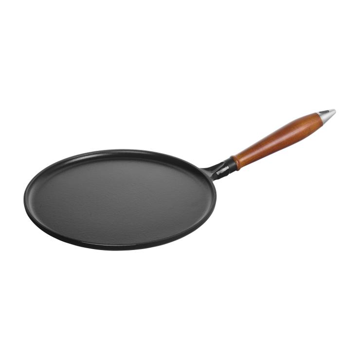 STAUB Vintage pancake pan with wooden handle Ø28cm