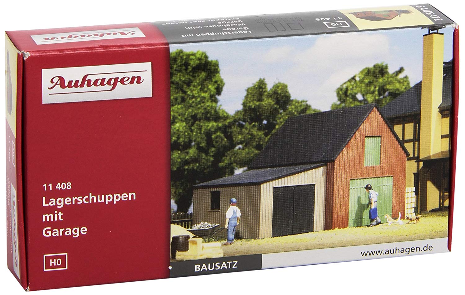 Auhagen Vinyl Storage Sheds With Garage