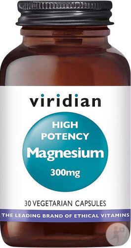 Viridian High Potency Magnesium 300mg V-caps 30