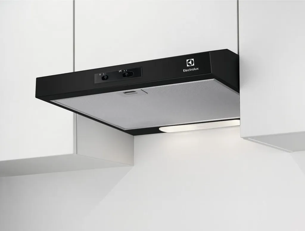 Visor hood 60cm 272m3/h black Electrolux EFU216K