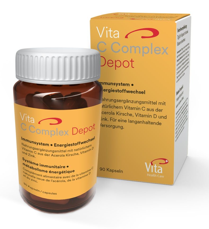 Vita C Complex Depot Capsules 90 St