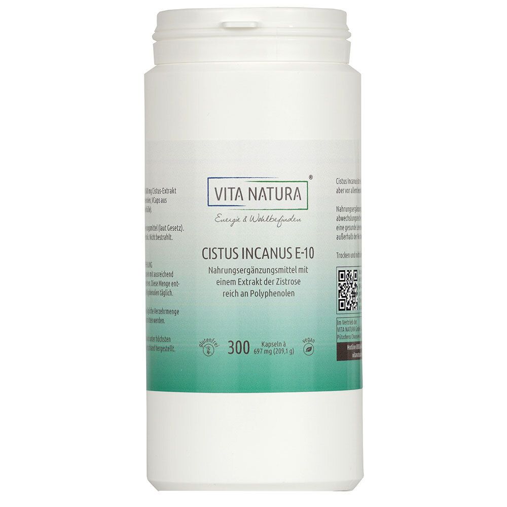 Vita Natura Cistus Incanus Extract 600 mg