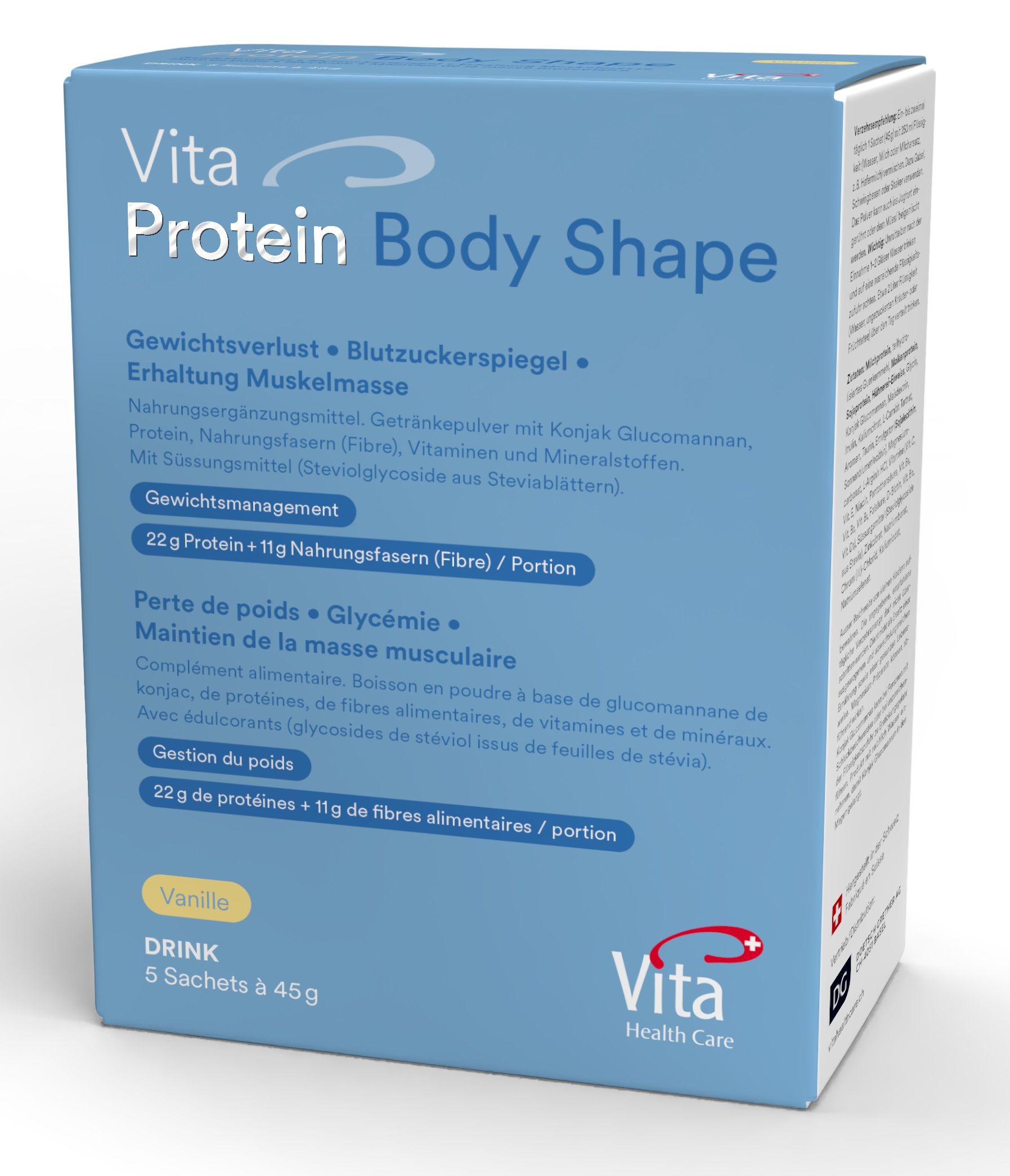 Vita Protein Body Shape Sachets 5 St