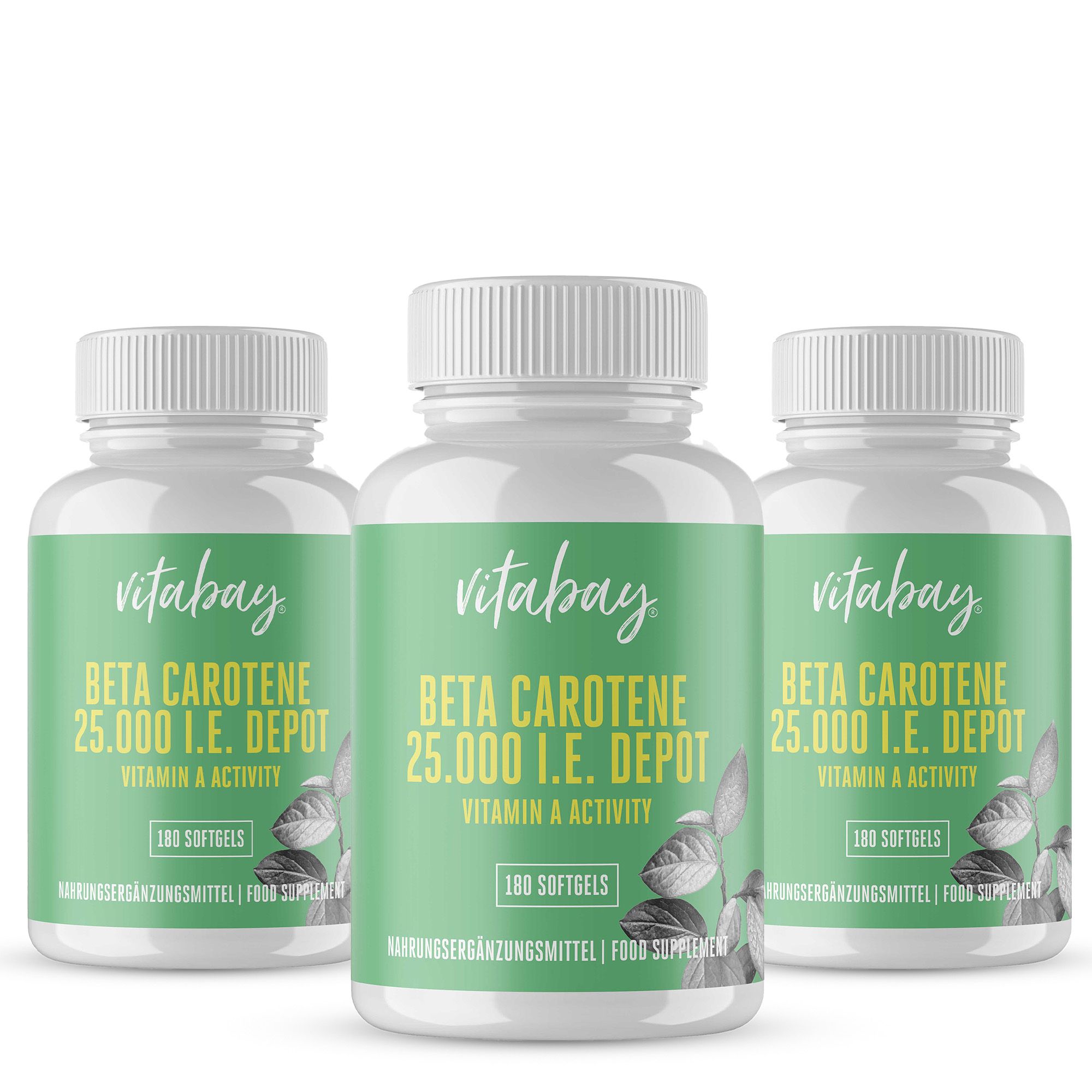 Vitabay Beta Carotene Depot 25000 IU 540 St