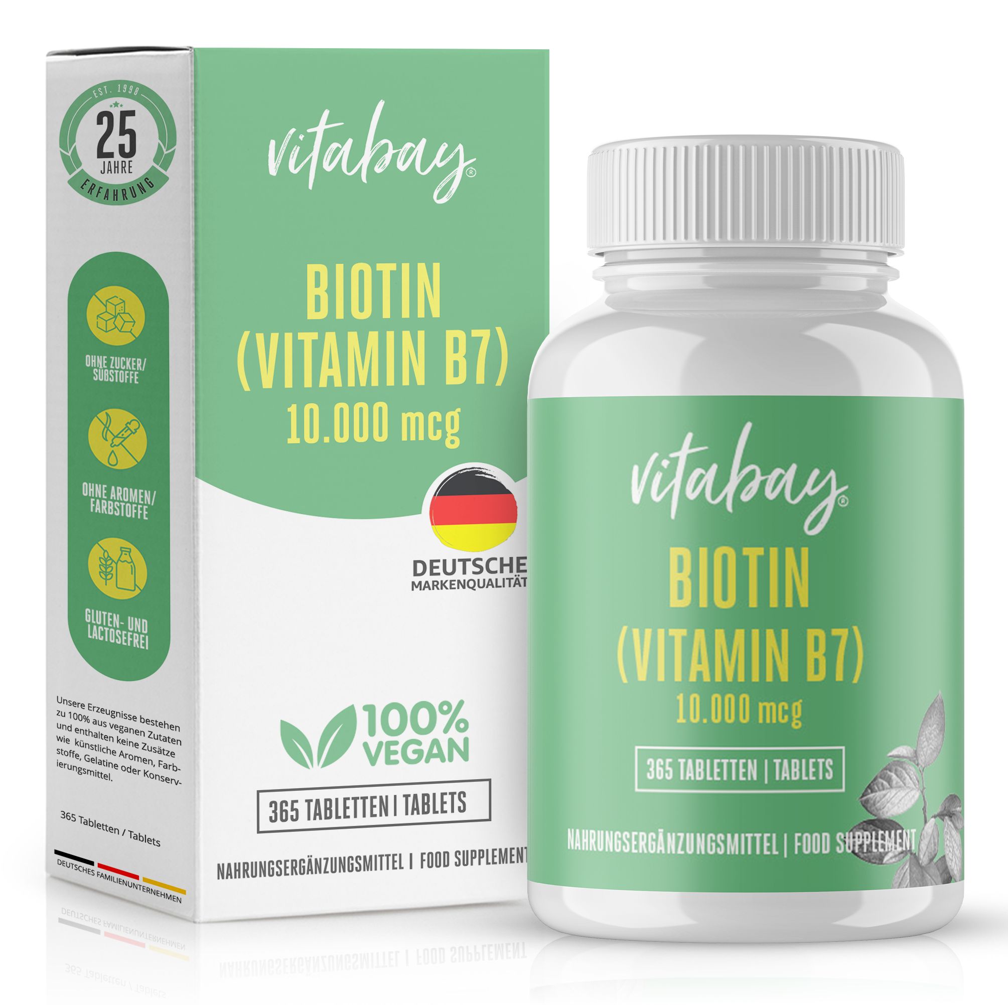 Vitabay Biotin 10.000 mcg 365 St