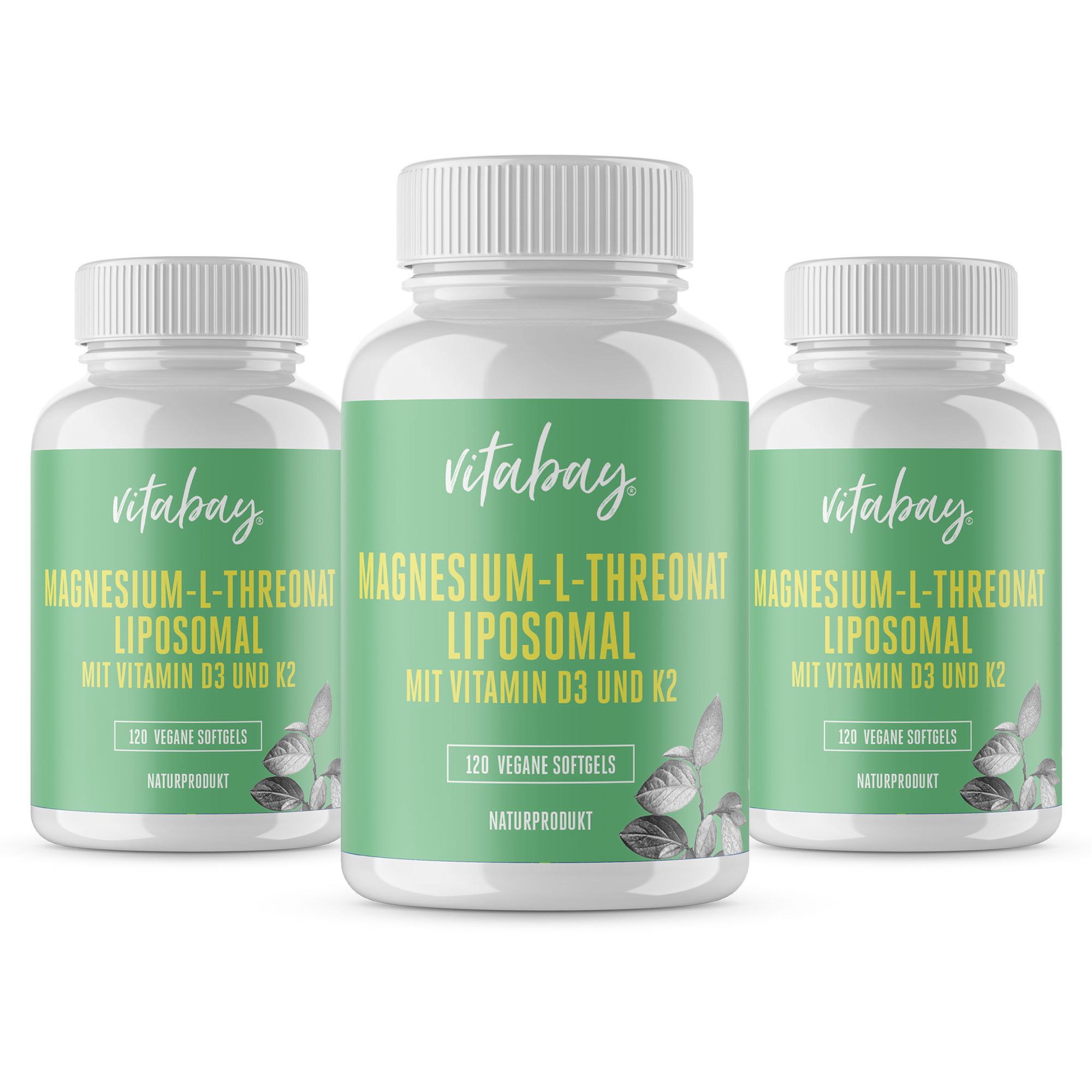 Vitabay Liposomal Magnesium L-Threonate 2000 mg 360 St