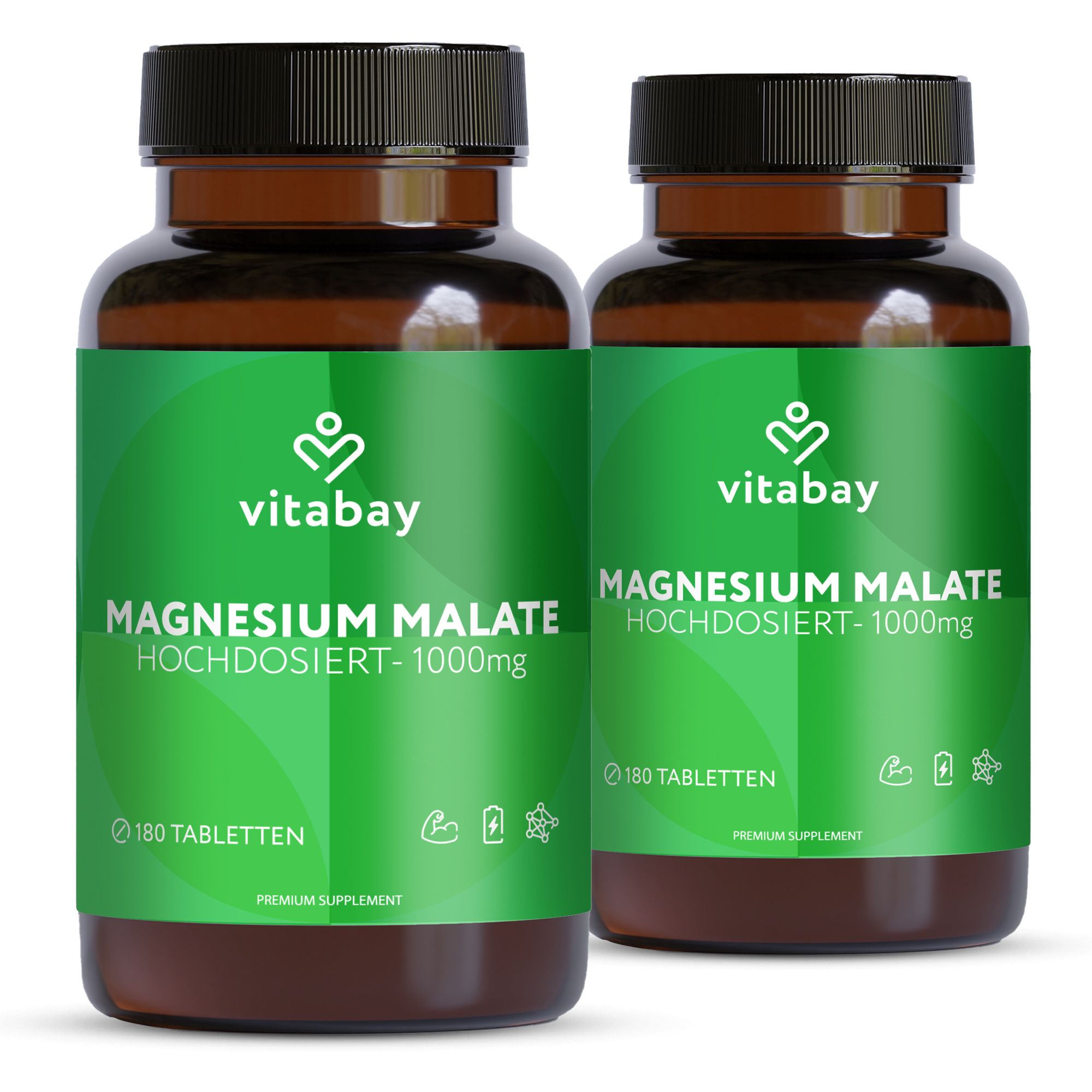 Vitabay Magnesium Malate 1000mg, 360 St