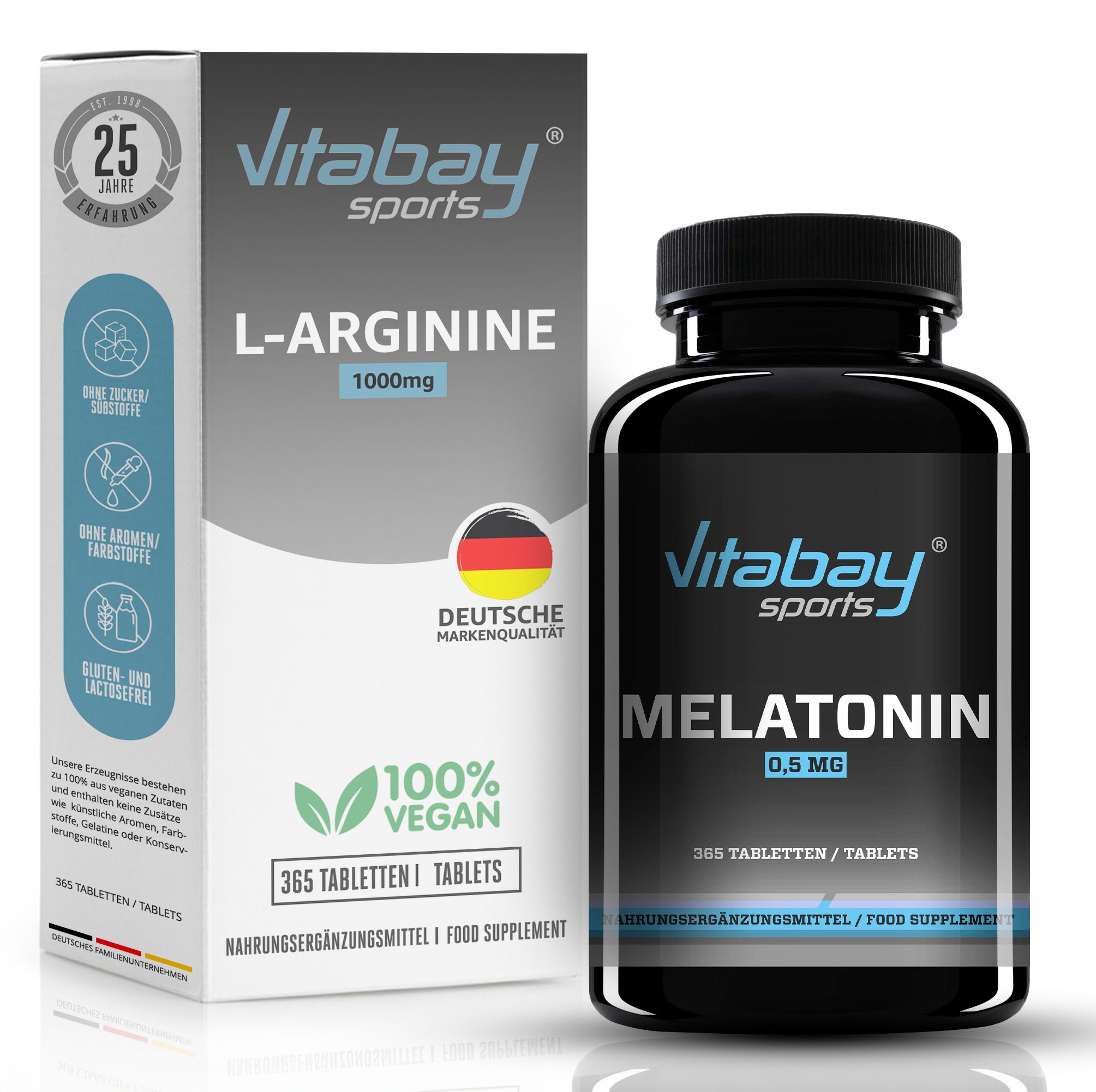 Vitabay Melatonin 0,5mg 365 St