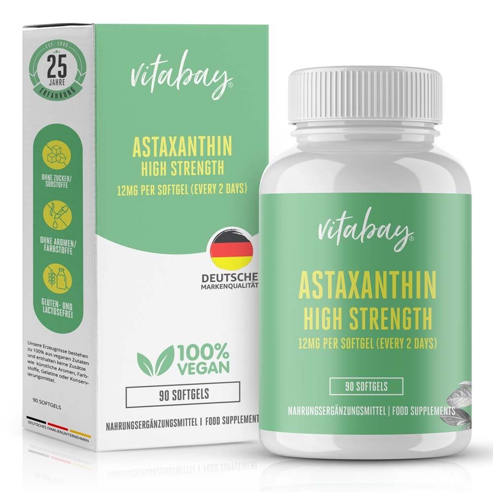 vitabay® Astaxanthin 12 mg 90 St
