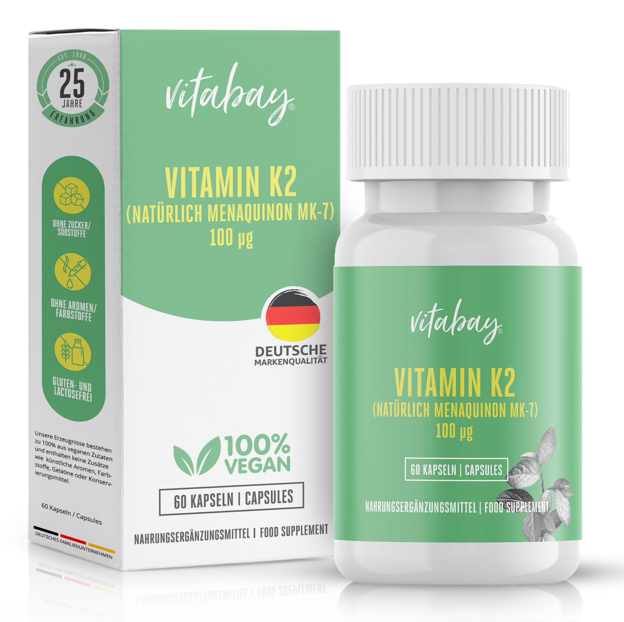 Vitabay Vitamin K2 100 µg 60 St