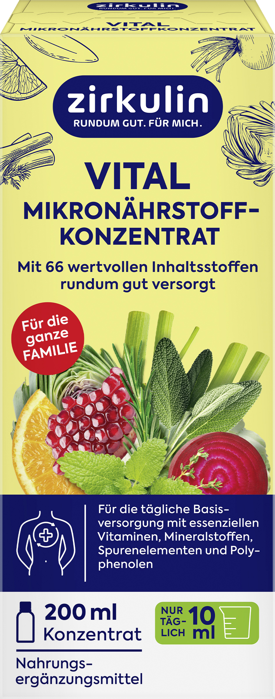 Zirkulin Vital micronutrient concentrate