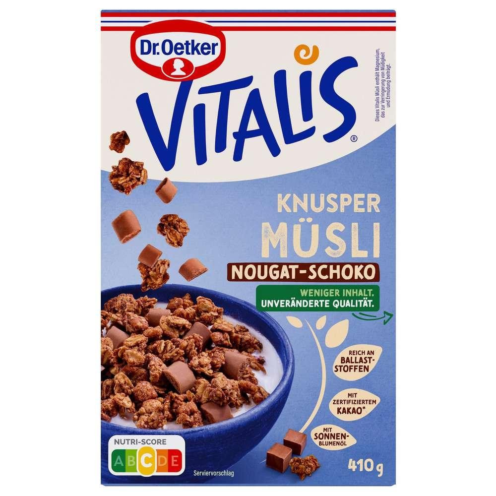 Dr. Oetker Vitalis crunchy muesli nougat chocolate