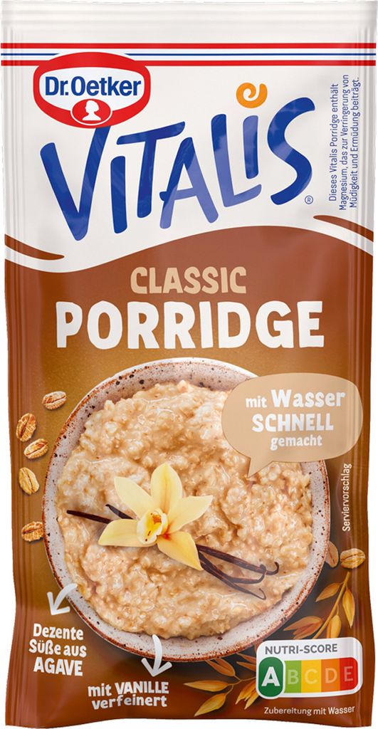 Mega-Paradies Vitalis Porridge Classic 0.054Kg 54g