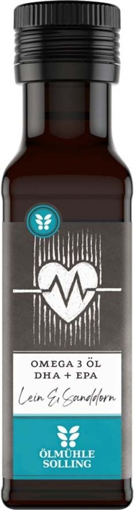 Ölmühle Solling Vital oil - Omega DHA + EPA flax + sea buckthorn 100ml