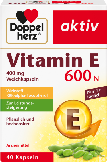Doppelherz Vitamin E 600 N soft capsules