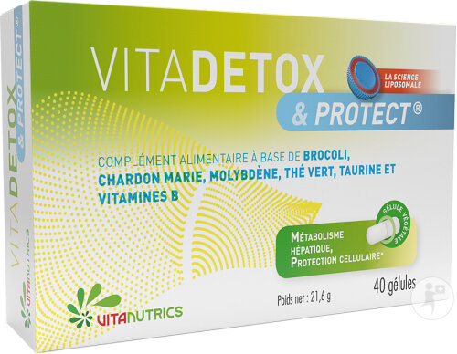 Restaxil Vitanutrics VitaDetox & Protect 40 capsules