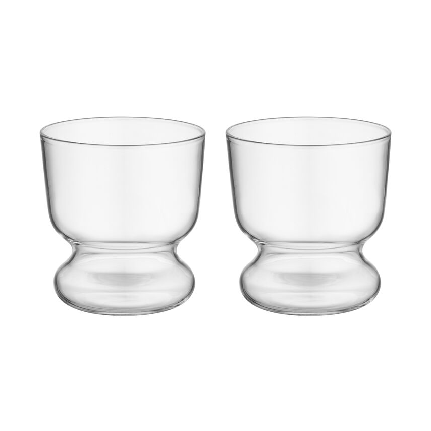 Viva old fashioned glass 28 cl pack of 2