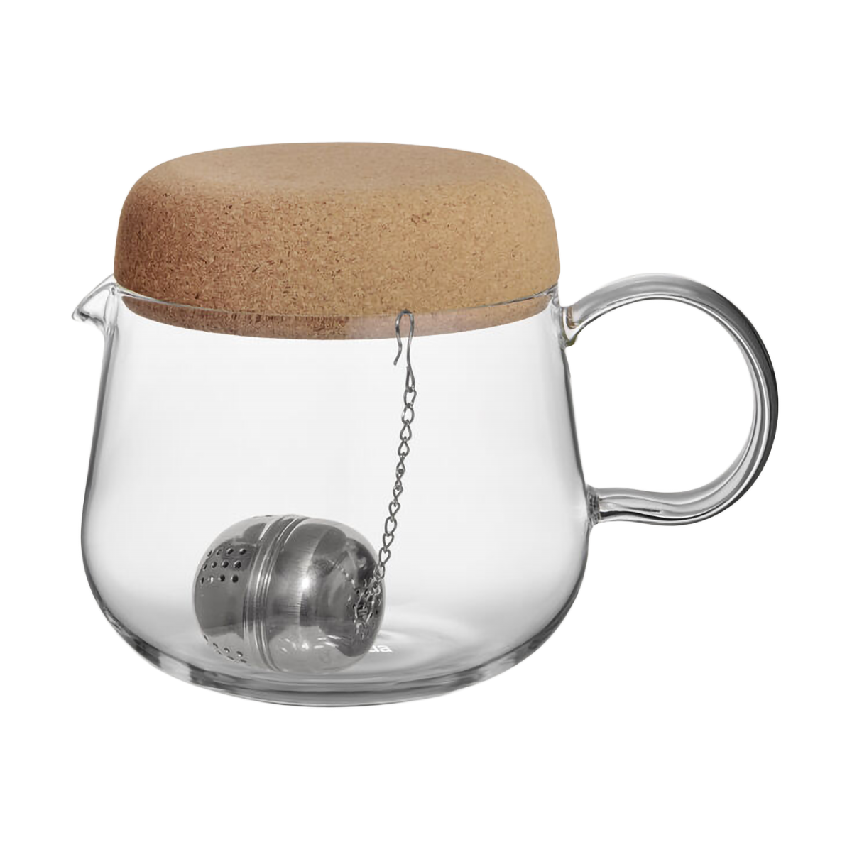 Kosta Boda Viva teapot with cork lid 1.2 L