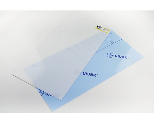 Hornbach Vivak plate transparent 0.8x500x1000 mm