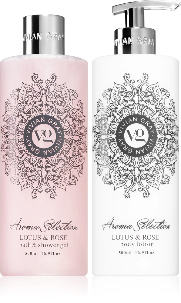 Vivian Gray Aroma Selection Lotus & Rose Gift Set