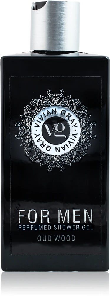 Vivian Gray Oud Wood shower gel for men