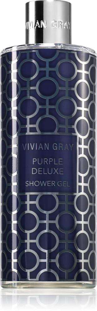 Vivian Gray Purple Deluxe Jasmine & Patchouli luxurious shower gel