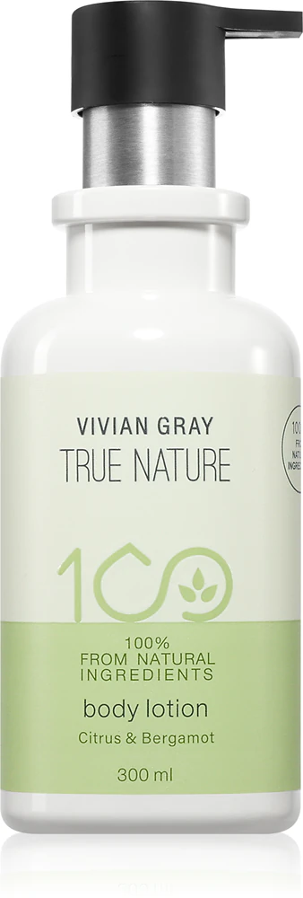 Vivian Gray True Nature Citrus & Bergamot nourishing body lotion