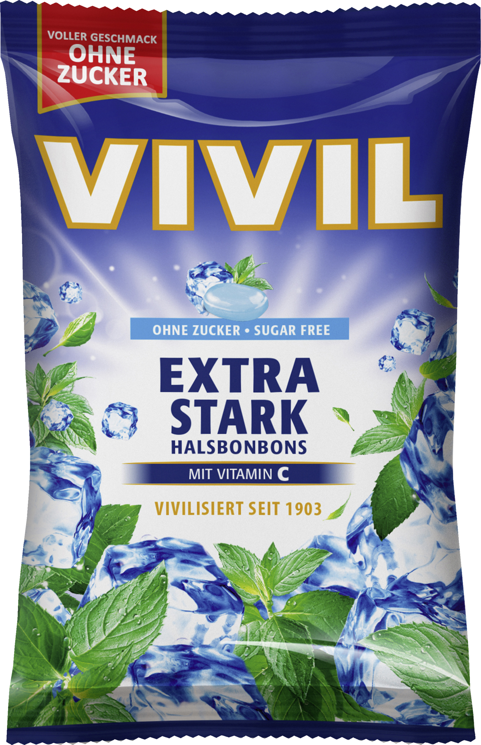 VIVIL Extra Strong Sugar-Free Throat Lozenges