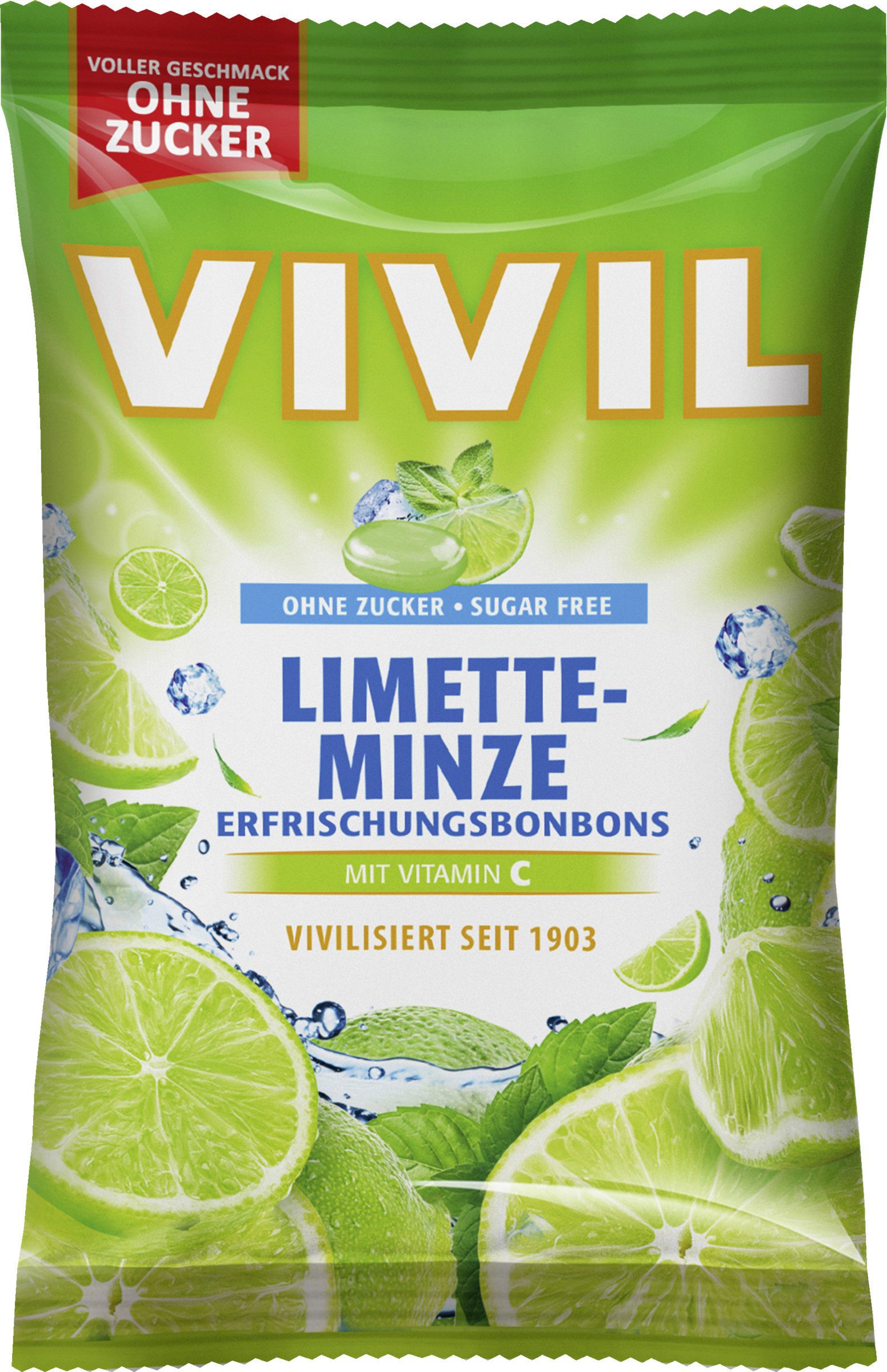 VIVIL Lime-Mint Sugar-Free Refreshing Sweets