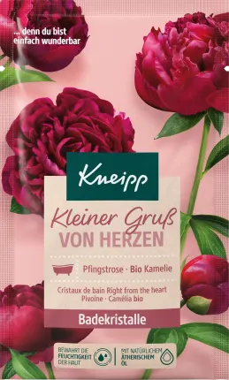 Kneipp bath salt Small greeting from the heart, 60 g