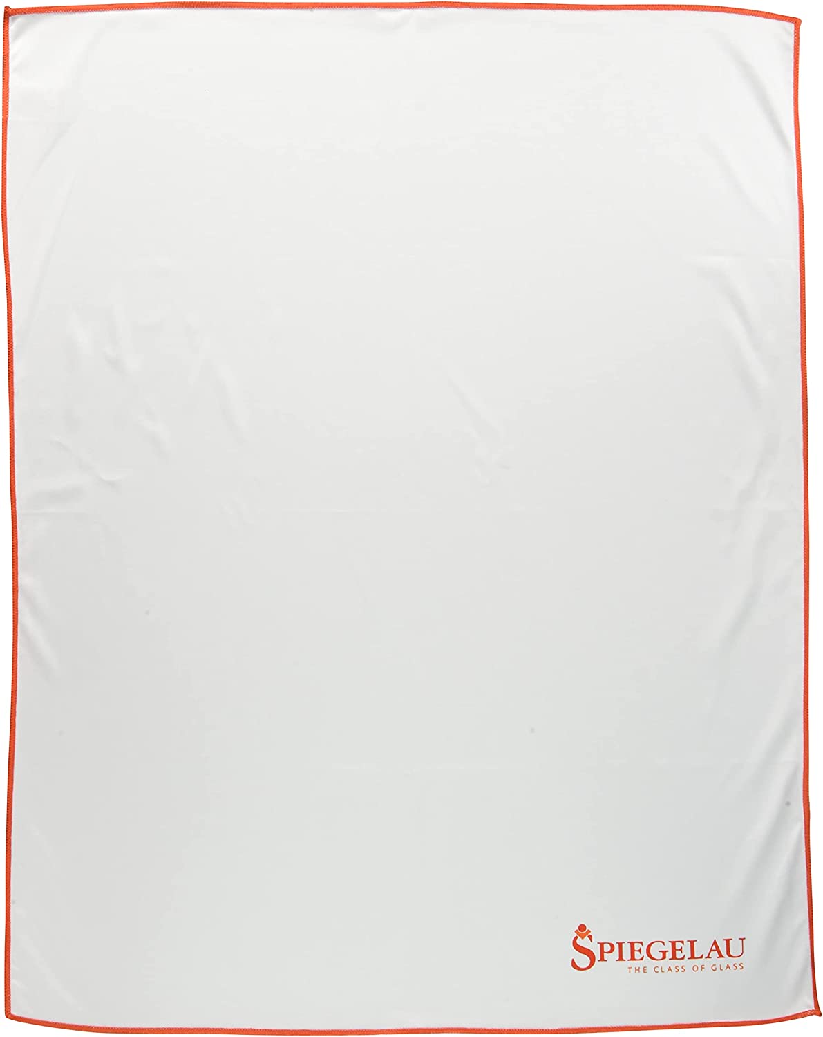 Spiegelau & Nachtmann & FBA_149 Nachtmann Microfibre Polishing Cloth, for Glasses, Screens, Glass and High-Gloss Surfaces, 64 x 50 cm, White, 149