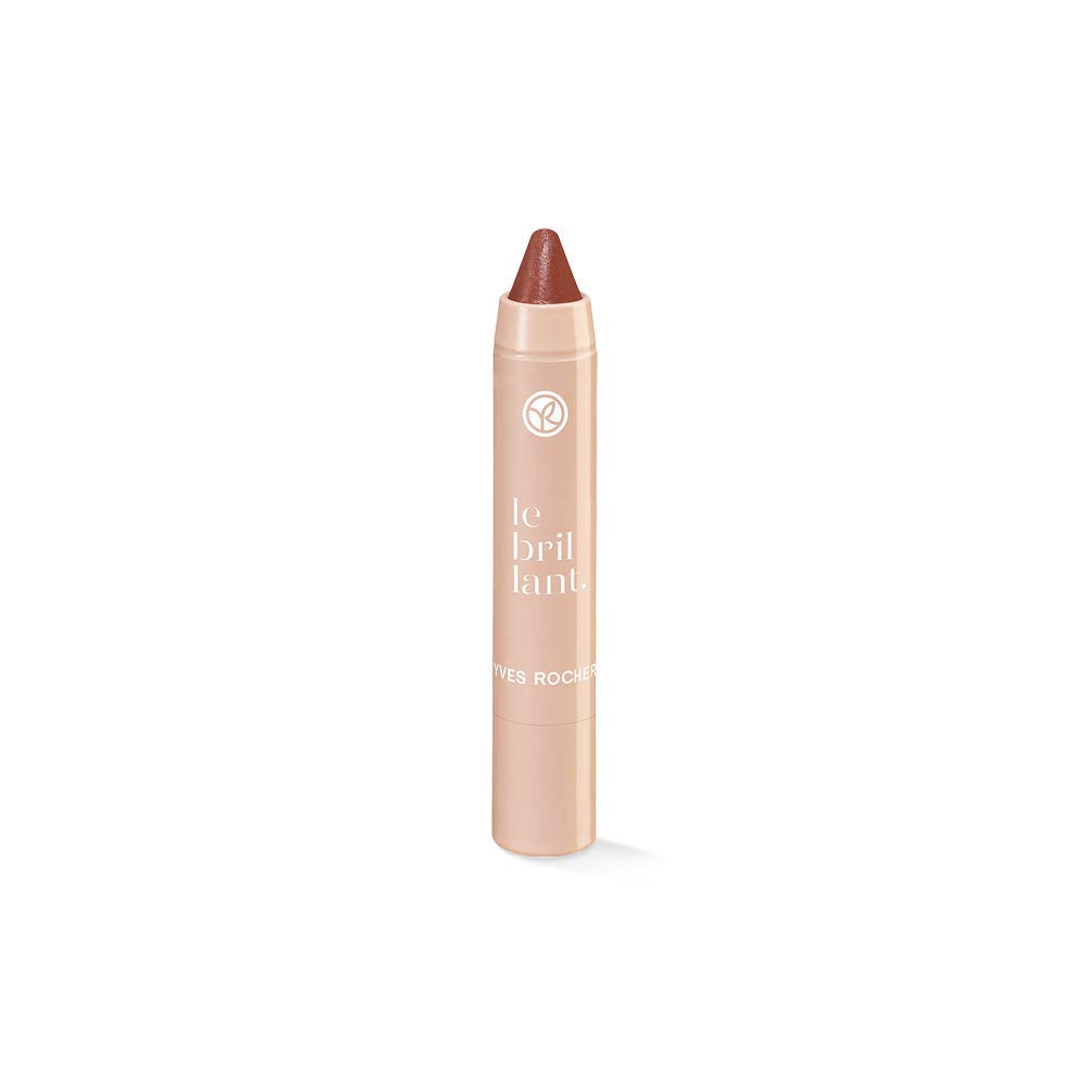 Yves Rocher COULEURS NATURE Colour Gloss Lip Balm 01 Beige Sable 1 x Pen 2.7 g, ‎beige