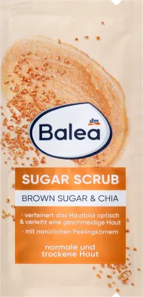 Balea Peeling Brown Sugar Scrub, 16 ml
