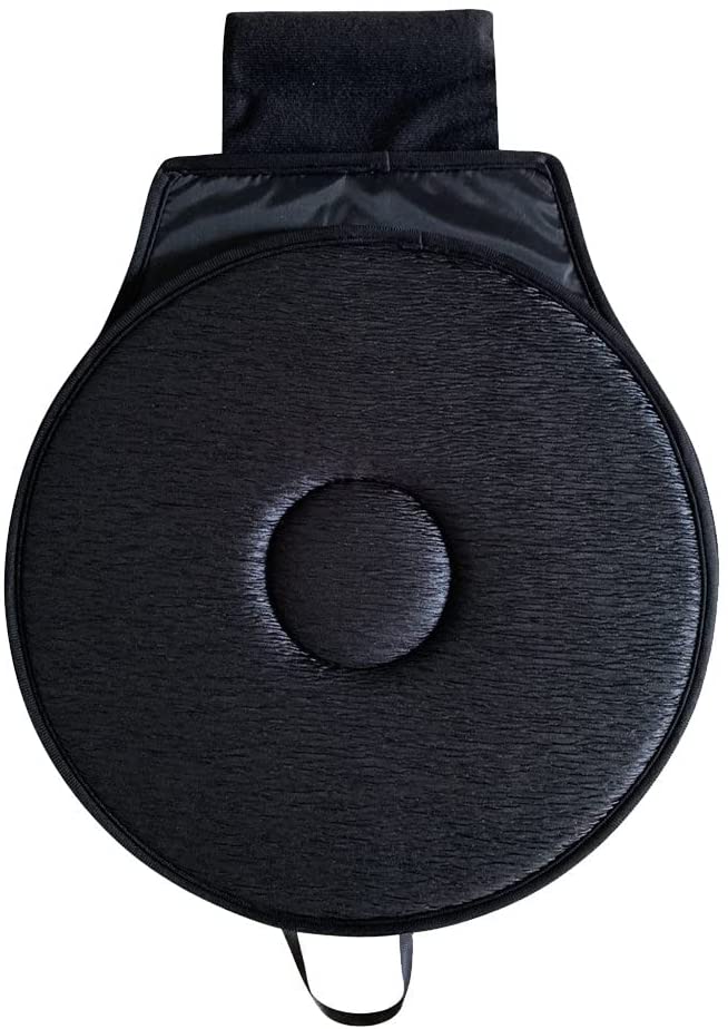 TOSSPER Car Swivel Seat Cushion for Elderly People, 360 Degree Rotation, Lightweight, Portable Reminder Foam Car Swivel Seat Cushion, Non-Slip
