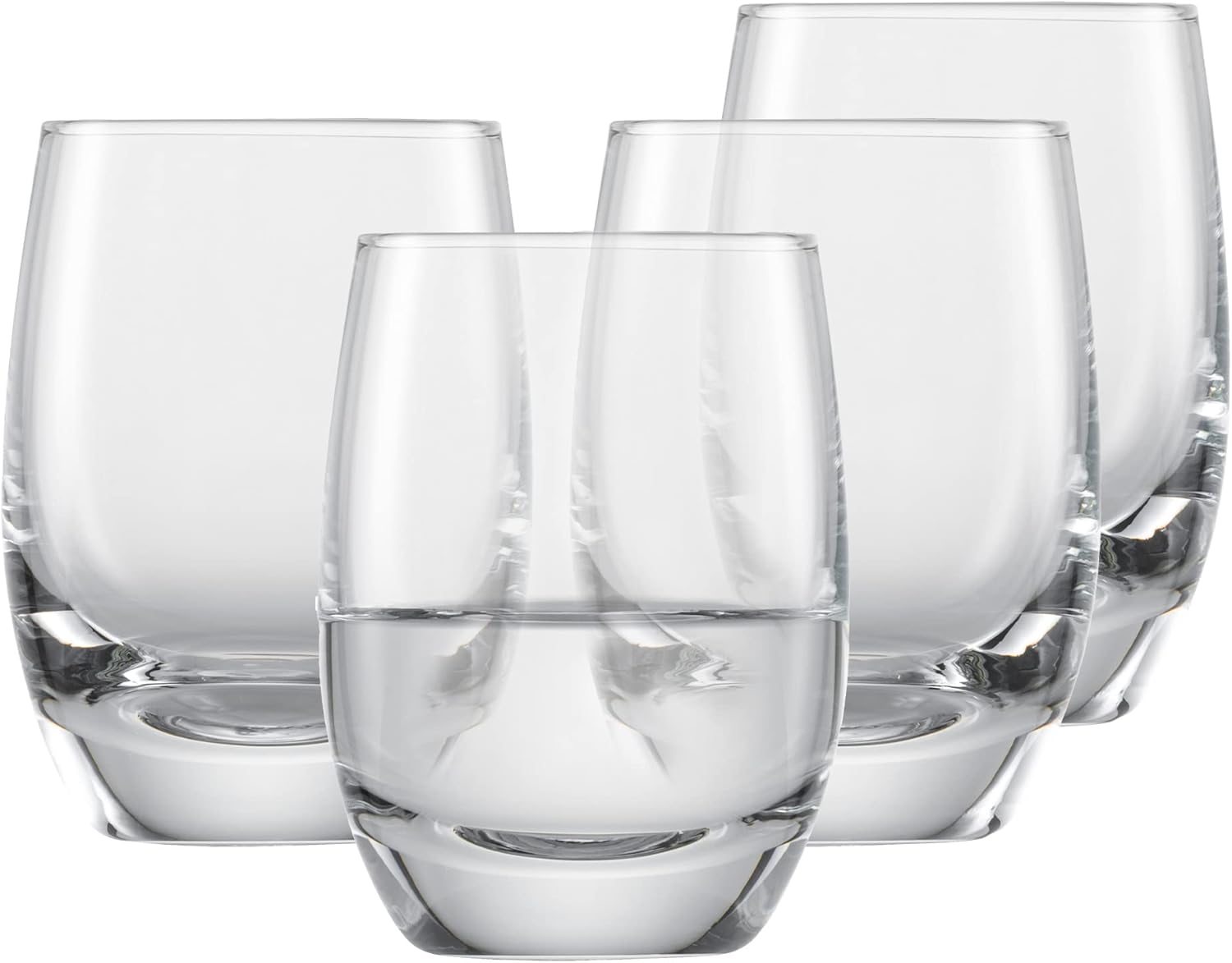 SCHOTT ZWIESEL Shot glass for you (set of 4), timeless shot cups for schnapps, dishwasher-safe Tritan crystal glasses, made in Germany (item no. 121874), crystal